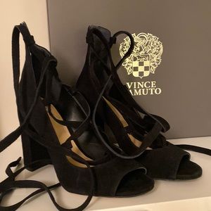 Vince Camuto High heels suede sandals size 6